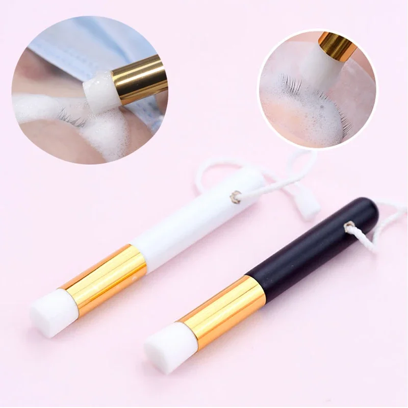 5/10/15/20Pcs Wimpern Nase Reinigung Pinsel Augenbraue Mitesser Waschen Pinsel Reiniger Professionelle Wimpern Lash verlängerung Werkzeug