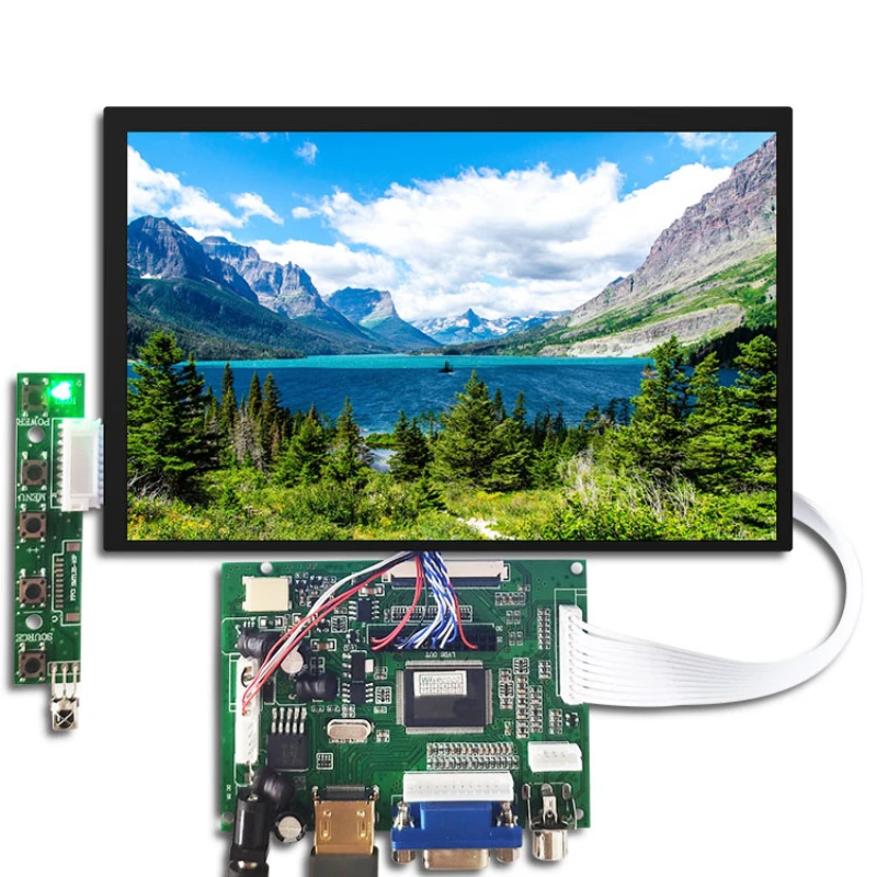 패드 및 태블릿용 LCD 컨트롤러 보드, Tft 모니터, ips LCD 모듈, 39 핀 LVDS 인터페이스, 1280X800 해상도, 7 인치