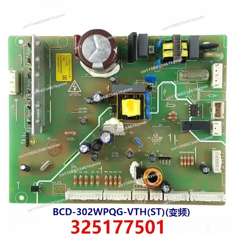 Placa de Computación para Refrigerador BCD-302WPQG-VTH (ST) (con Conversión de Frecuencia), Compatible con la Placa de Control Principal 325177501