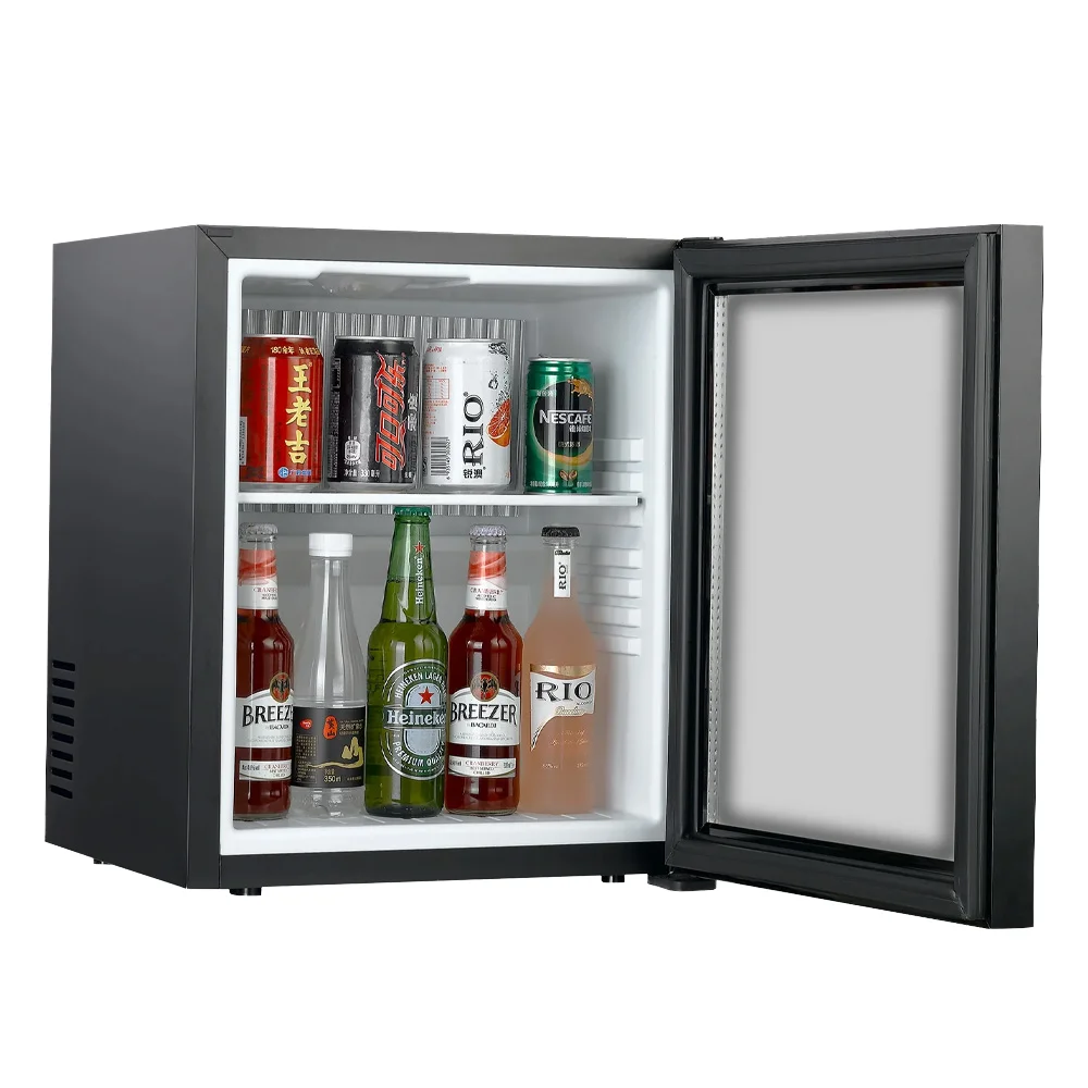 

CICO Portable Mini Bar Fridge with Glass Door Beverage Cooler Thermoelectric Table Refrigerators