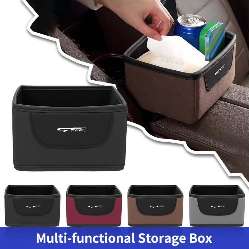 Organizador de Maletero para Auto, Caja de Almacenamiento de Herramientas, Bolsa Interior para KIA GT Linc Forte Seltos K5 Sportage Ceed Soul Cerato Sedona