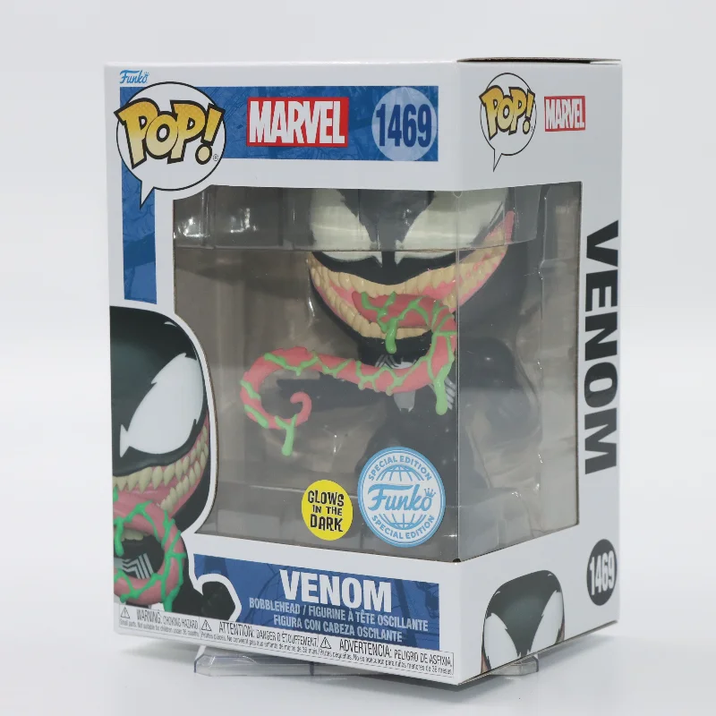 

Funko Pop Original Marvel Venom Anime Action Figure Limited Edition Toys Gift for Boys Grils Kids Collectible Model Ornaments