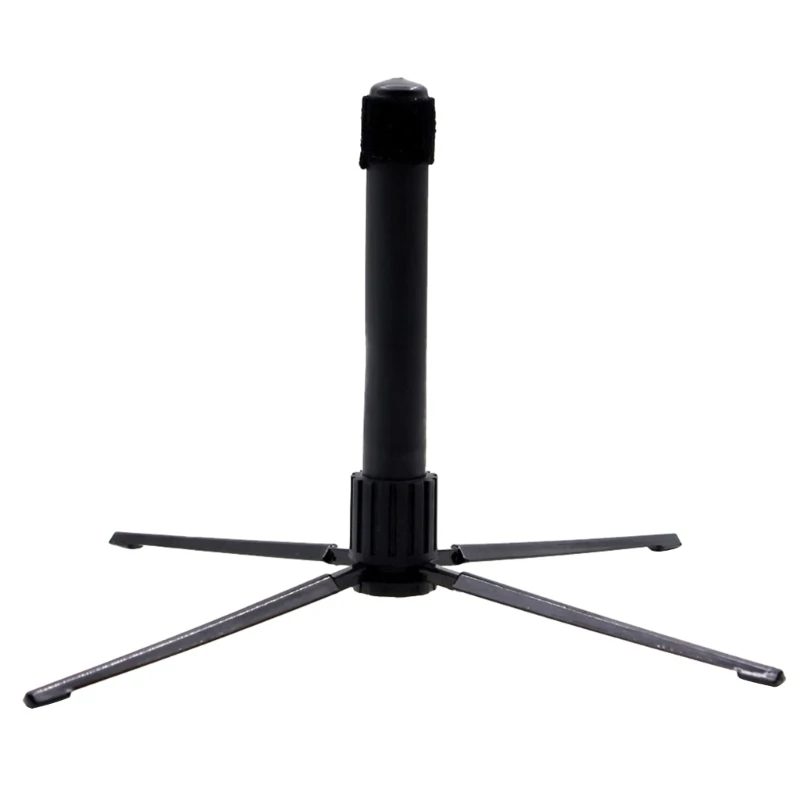 

Portable Flute Stand Foldable Support 4-Leg Holder Stand for Flute Clarinet Oboe Soprano Saxophone Wind Instrument D5QD