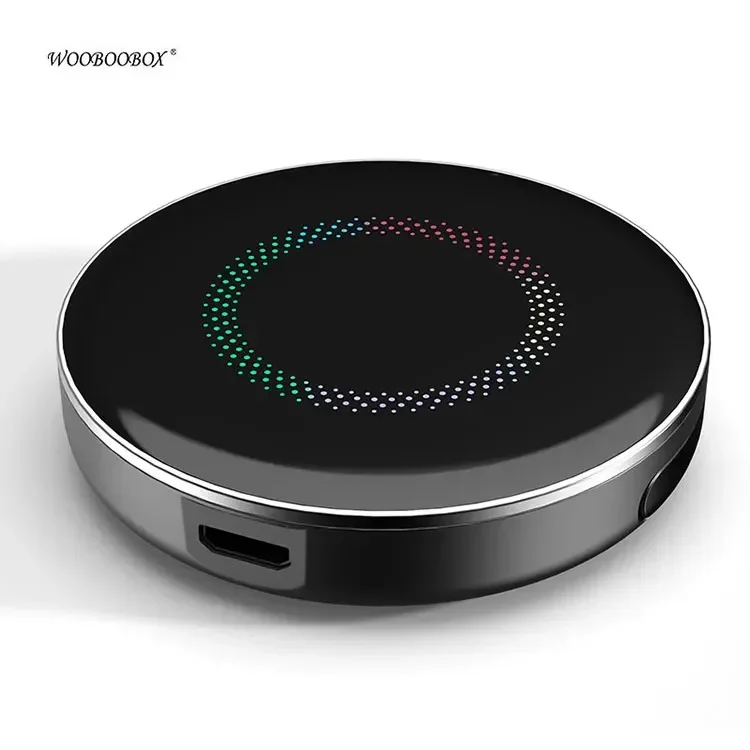 In stock Wooboobox Wireless Carplay Ai Box Android 13  Android Auto 13 8g 128 GB AI Adapter Smart Dongle for A8 D4 Carplay