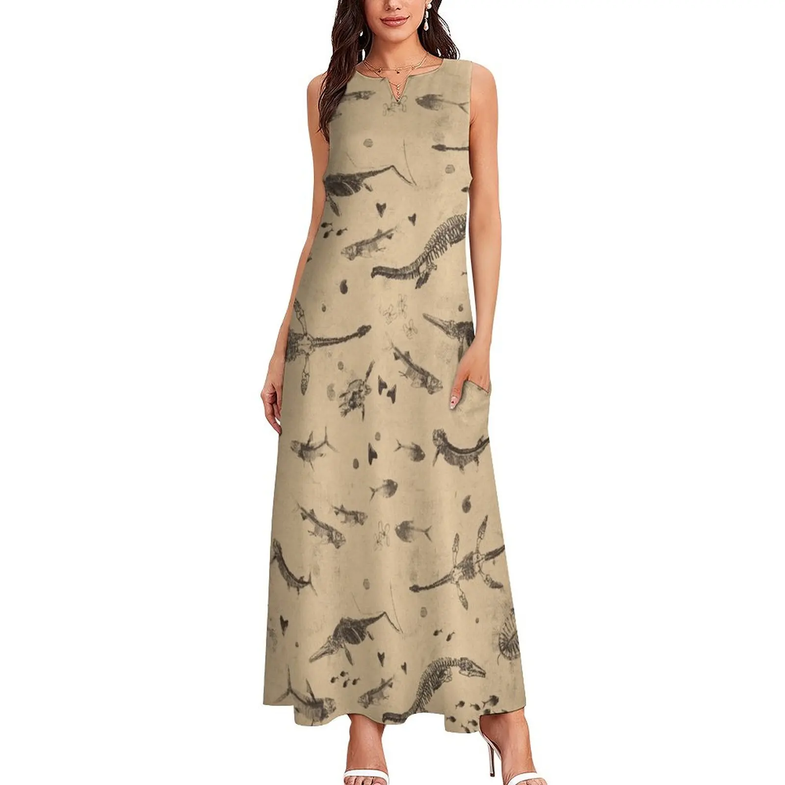 Creatures of the Western Interior Seaway Long Dress Long dresses Bride dresses Dress