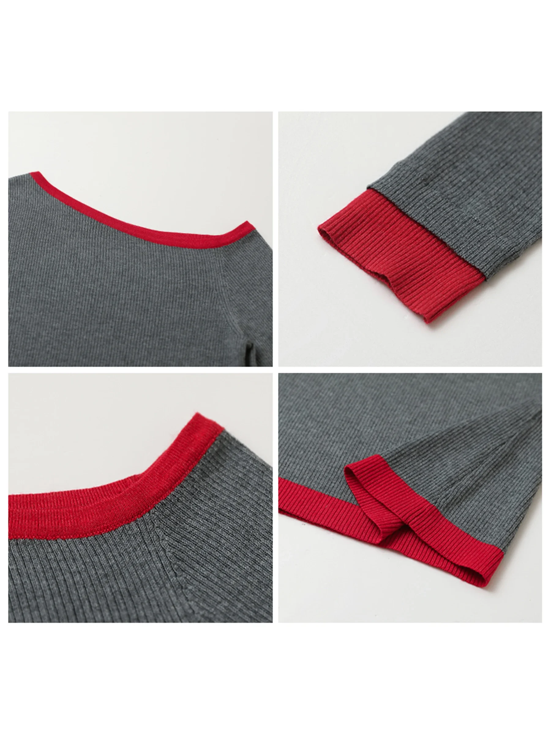CHIC VEN Moda Donna Maglioni Casual Spalla inclinata Patchwork Maglia Maglioni Pullover femminile Design Top Primavera Autunno 2025
