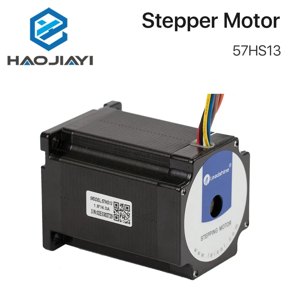 

2-фазный шаговый двигатель Leadshine 57HS13 для NEMA 23 4A, длина 76 мм, вал 6,35 мм