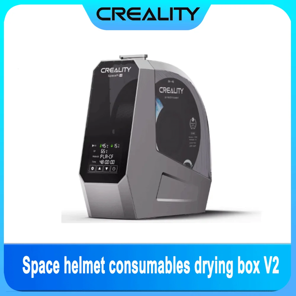 Creality SpacePi V2 Filament Dryer Box Keeping Dry 1KG Filament Storage 360° Hot-air Heating 1-48h Adjustable Temperature 45℃-75