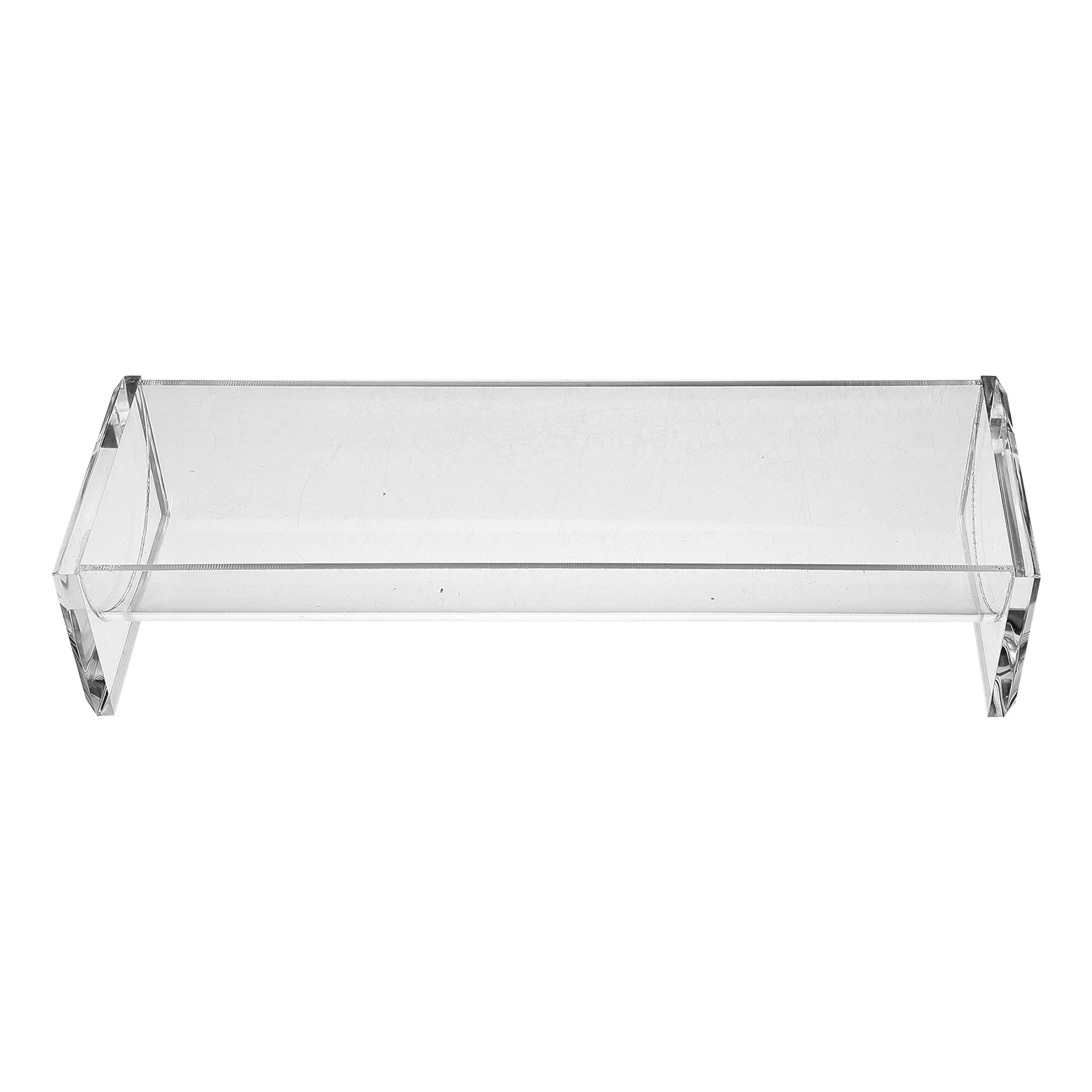 

Desktop Dessert Storage Holder Clear Acrylic Cookie Tray for Baked Goods Fruits Party Cake Display Stand Compact Space Saving