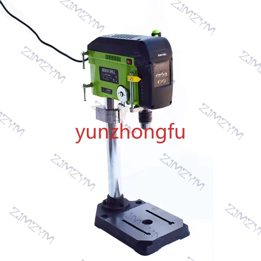 Digital Display Bench Drilling Machine 400W 2500rpm 9mm BG-516809 Bench Drill Micro Bench Drill Brushless Speed Control