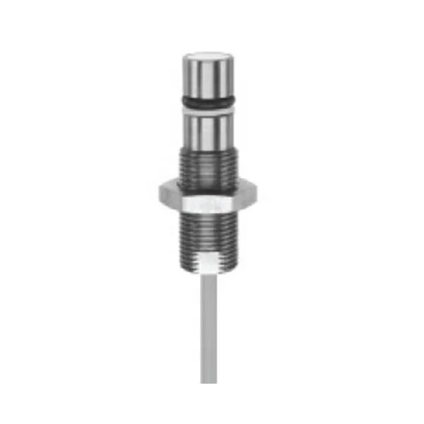 High pressure inductive sensor pressure-rated inductive sensor for monitoring the position of hydraulics