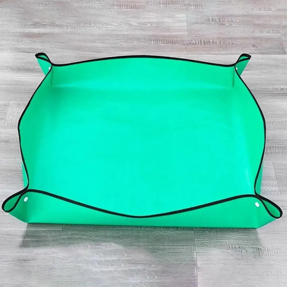 S M L PE Plant regeneration mat Waterproof transplant mat Portable square foldable and easy to clean succulent transplant mat