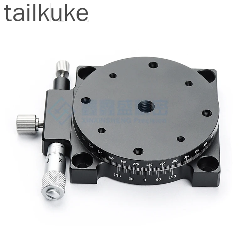 R-Axis Rotating Stage RS/RSP40/60/80/RPG/ELF01/CGZR Manual Fine-Adjustment Rotating Platform