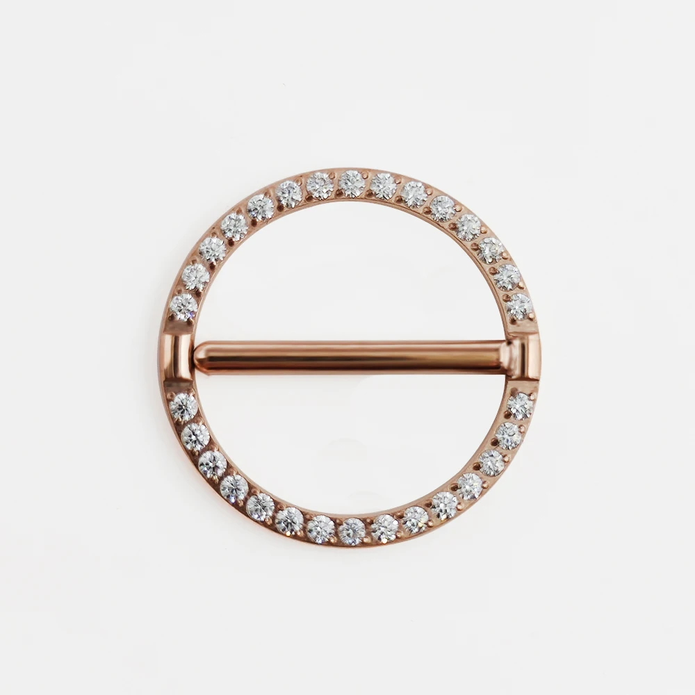 16G Titanium Nipple Ring, Sexy Body Jewelry