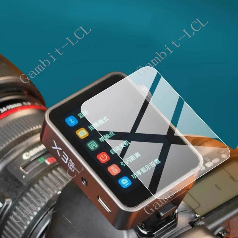 1-3PCS Tempered Glass For Godox X3 Pro V1 iT30 Pro GodoxX3 X3Pro V480 V100 Canera Flash Light Full Screen Protector Cover Film - Image 2