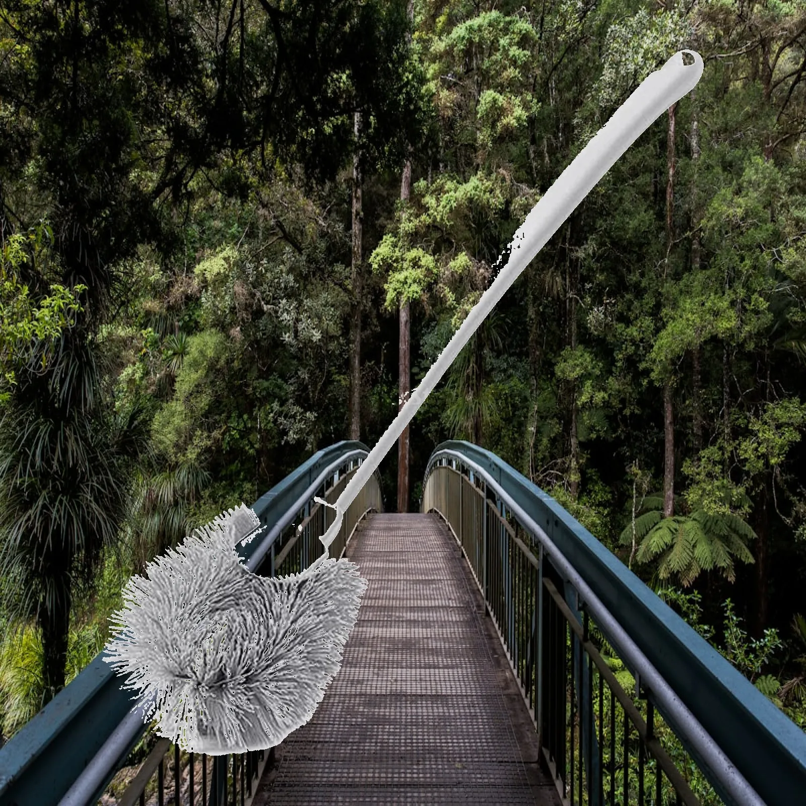 Toilet Brush Cleaning Scrub Brush Toilet Accessories with A Hook Quick Drying