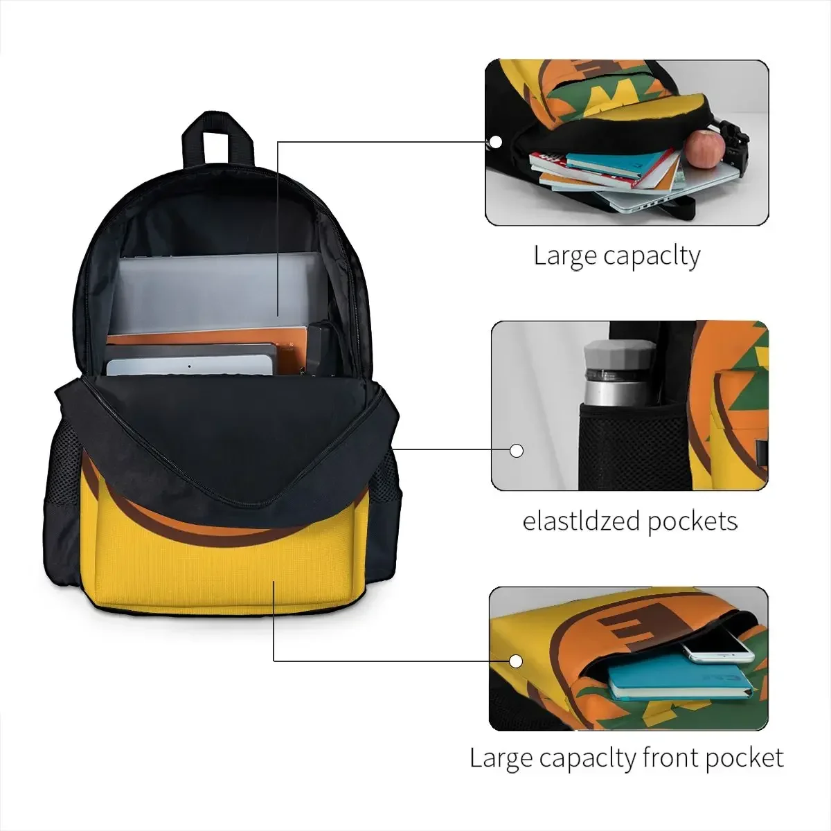 Wilderness Explorer Logo Backpacks Boys Girls Bookbag Students School Bags Cartoon Kids Rucksack Travel Rucksack Shoulder Bag