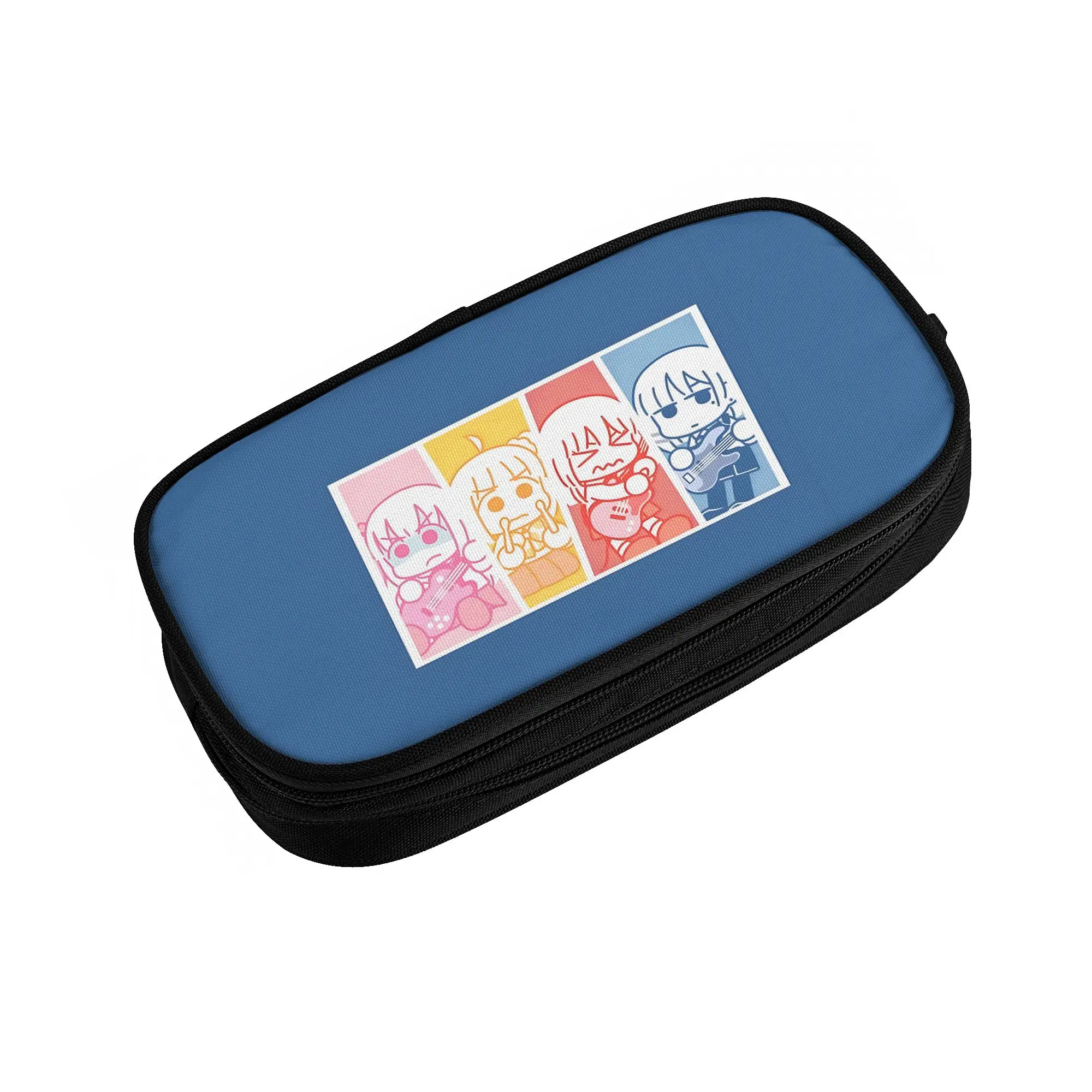 1 Piece BOCCHI THE ROCK Pencil Cases for Students Cute Pen Box Pencil Bag Big Capacity Pencil Pouch Pen Holder