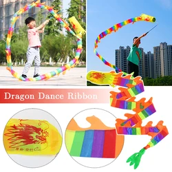 2/5/7/12/15 Meter Dragon Dance Ribbon Fitness Dragon Body Without Rod Festival Celebration Square Dance Performance Props