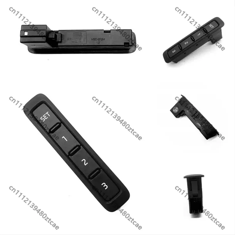 Car Seat Press Type Three Position Memory Control Switch 123 Function For Auto Seat Refit