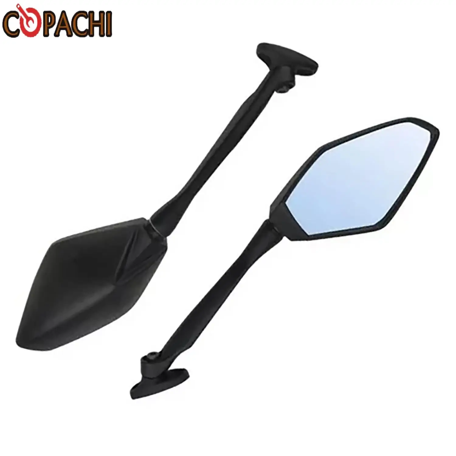 

2pcs ESPRT200GP Motorcycle Mirrors For Italika Rt200 2020-2022 Rt 200 Gp 2017-19 Rt250 Black