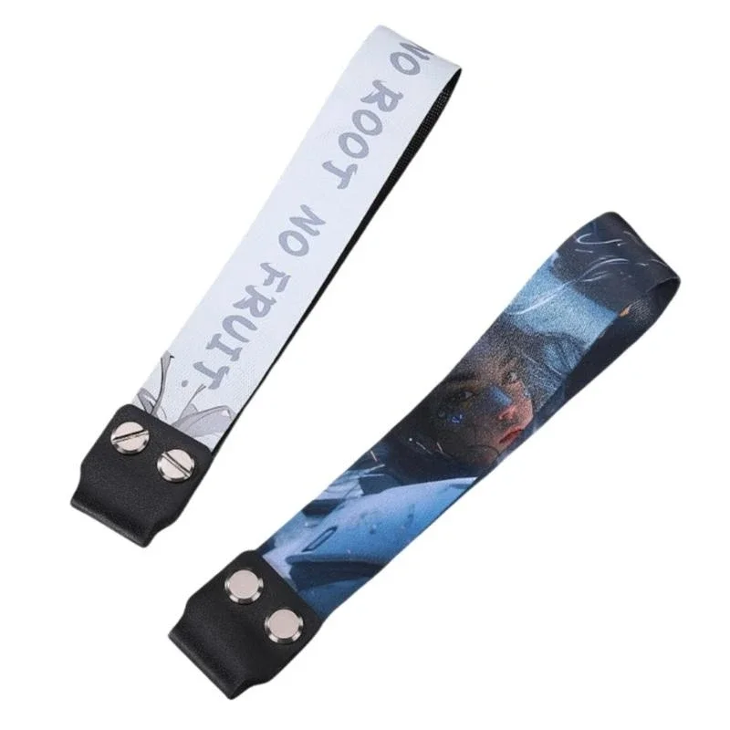 Vielseitigkeit Twill Ribbon Lanyard Wooting Keyboards Gurt für Tastaturen, Telefone und Kameras mit Anime -Grafiken