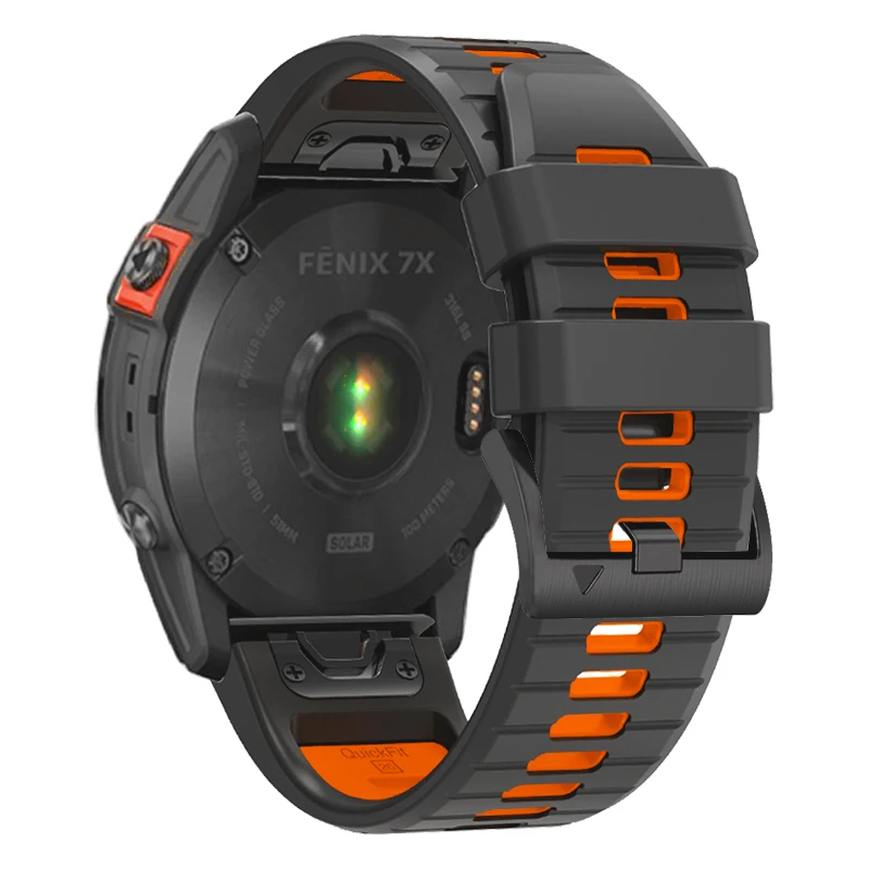 Quickfit-Uhrenarmband für Garmin Fenix 7 7X Pro 5X 5 Plus 6X 6 Uhr Silikonarmband für Garmin Forerunner 965 955 Epix-Uhr