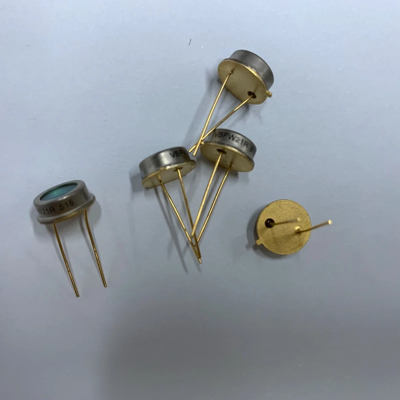 1PCS -5PCS BPW21R  DIP2 VBPW21R TO-5  Silicon photodiode high-precision linear for light measurement and color analysis