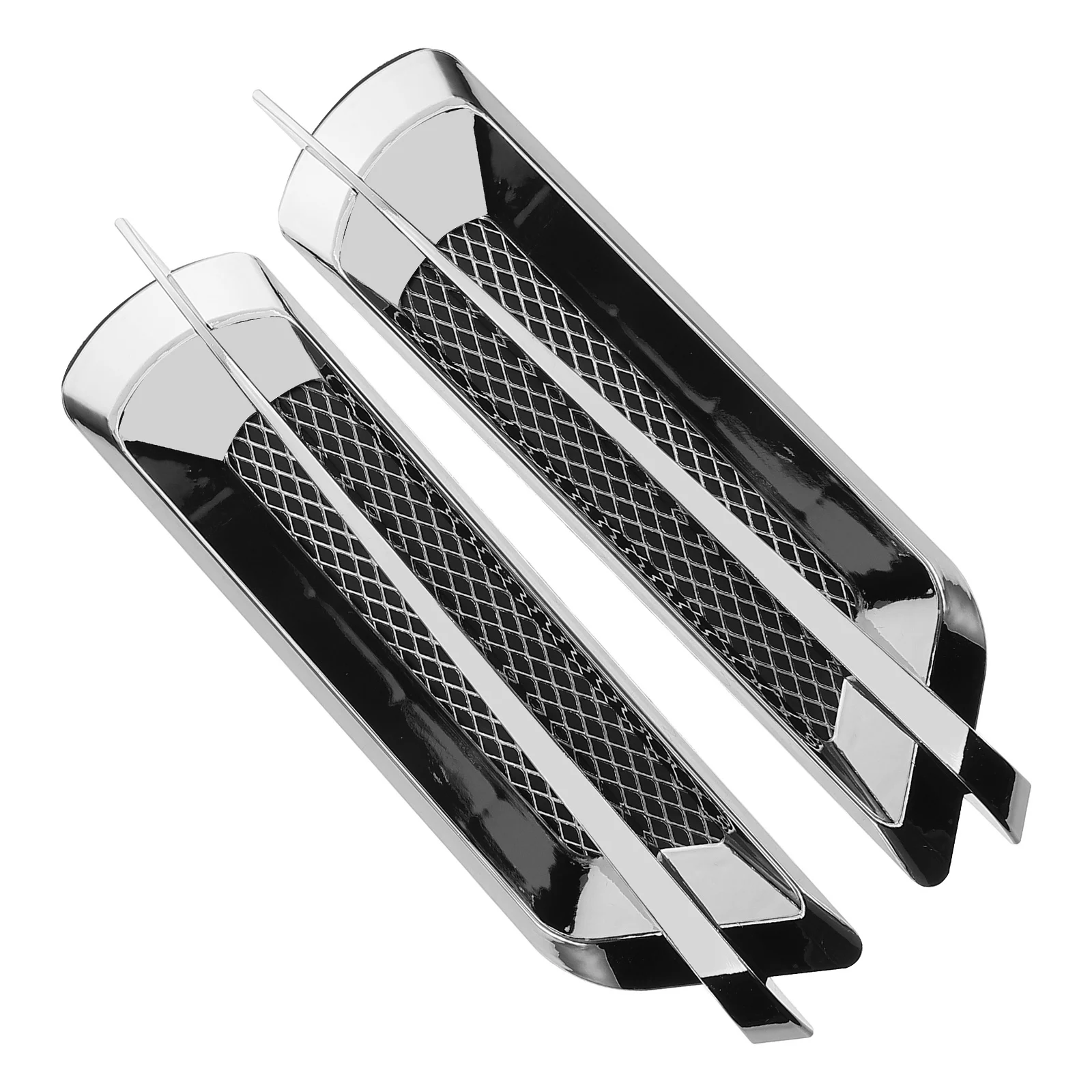 

1 Pair Air Vent Decoration Stylish ABS Material Easy Installation Grille Modification Car Interior Aesthetic Cute Accessories