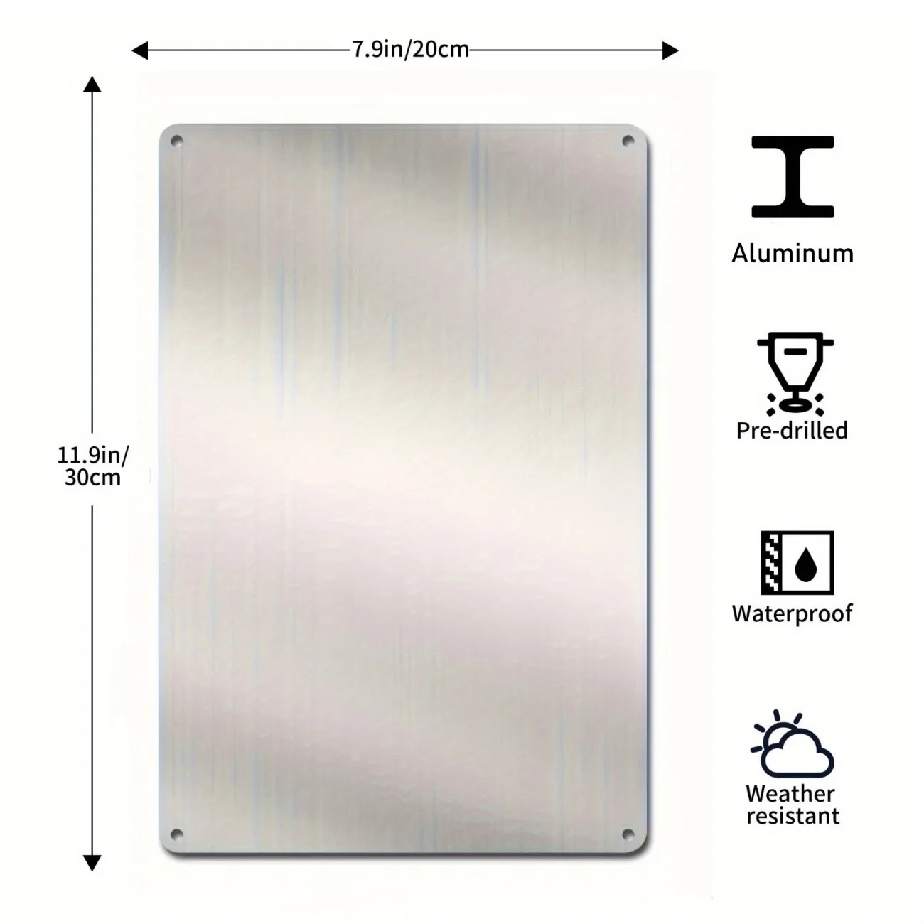 

Персонализированная алюминиевая табличка для гаража, прочный и универсальный декор для дома, ресторана, бара, кафе, гаража (только декор)