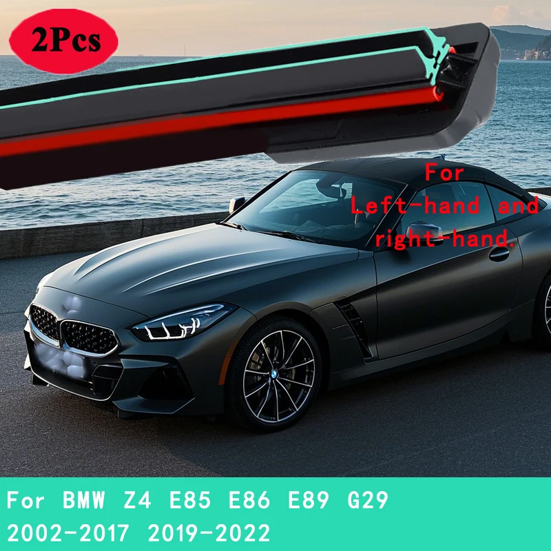 

Для BMW Z4 E85 E86 E89 G29 2002-2017 2019-2022 щетки стеклоочистителя переднего стекла 2x аксессуары для окон ветрового стекла 2008 2012 2020
