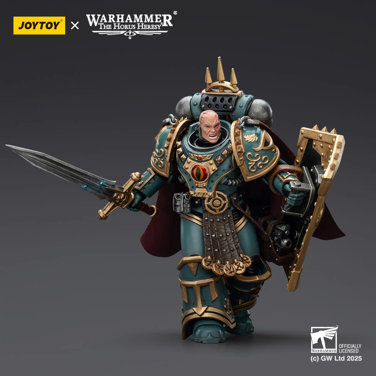 

JOYTOY Warhammer The Horus Heresy 1/18 Sons of Horus "Little" Horus Aximand Captain of the 5th Company Фигурка Модель Куклы