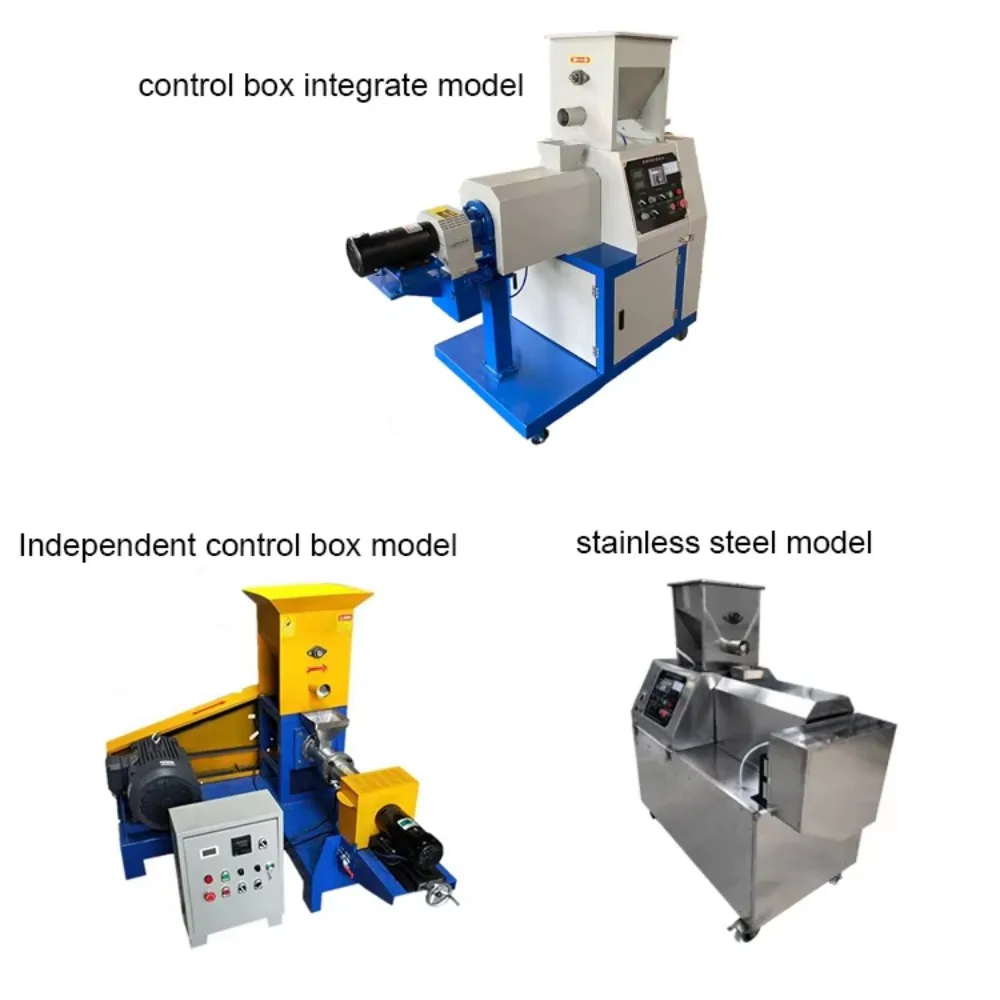 Single Screw Pet Food Extruder Machine for Dog & Cat Feed Production High Efficiency Motor & Gear Components view 4