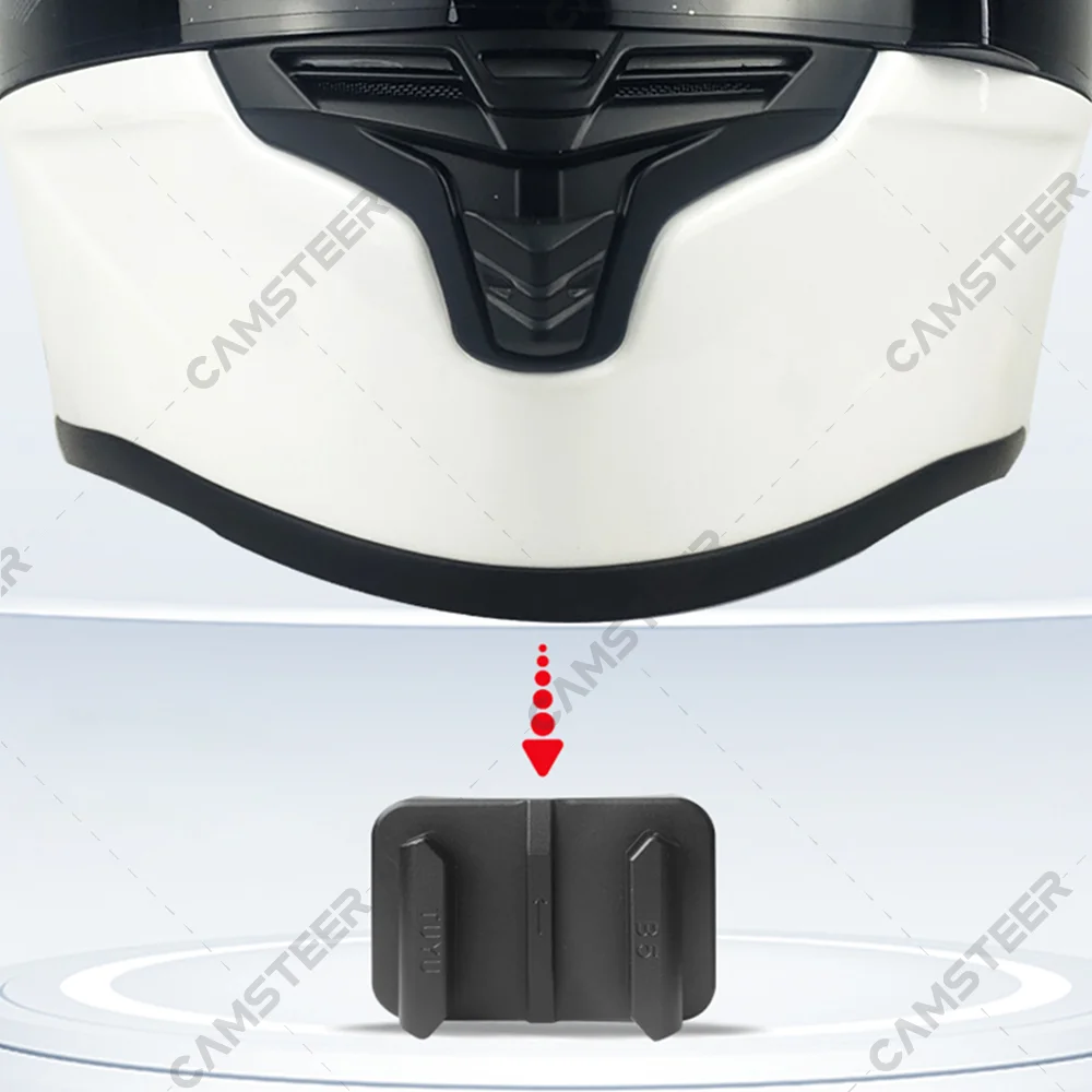 Marushin B5 BFF หมวกกันน็อคปรับแต่งได้สำหรับ GoPro12 11 10 9 DJI Action3/4 Insta360 Ace Pro X4 X3อุปกรณ์เสริมกล้องถ่ายรูป