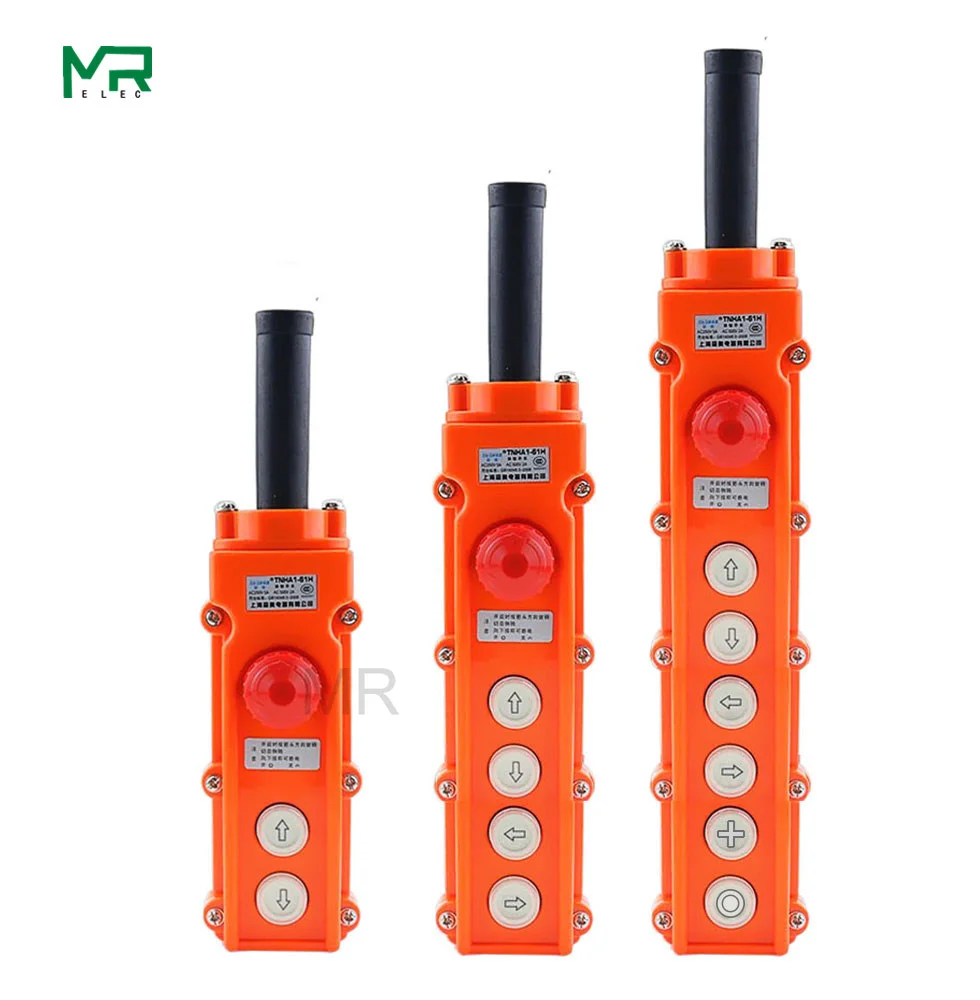 COB-61 COB-62 COB-63 With emergency stop Arrow mark Rain proof crane control switch lifting button electric hoist operating hand