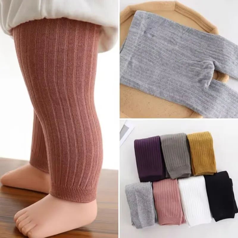 

Girl Tights Spring Autumn Baby Pants Newborn Girls Leggings Soild Color Cotton Pants Kids Children Leggings Christmas gift