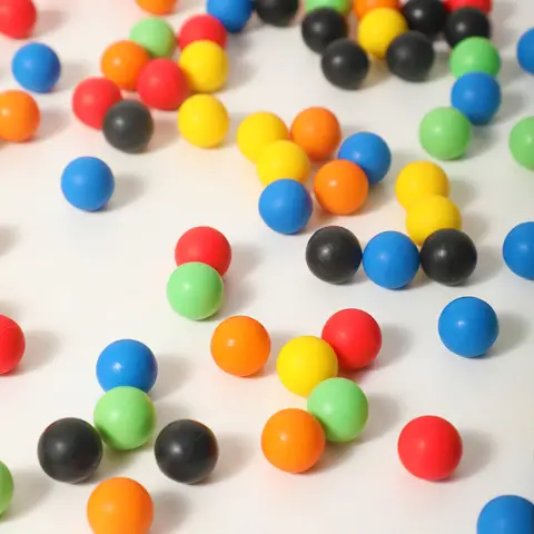 Piłki strzeleckie Paintball .50 Cal Wielokrotnego użytku Miękkie nylonowe piłki treningowe do pistoletów paintballowych 0,5 kaliber do piłek T4E TR50/HDR 50