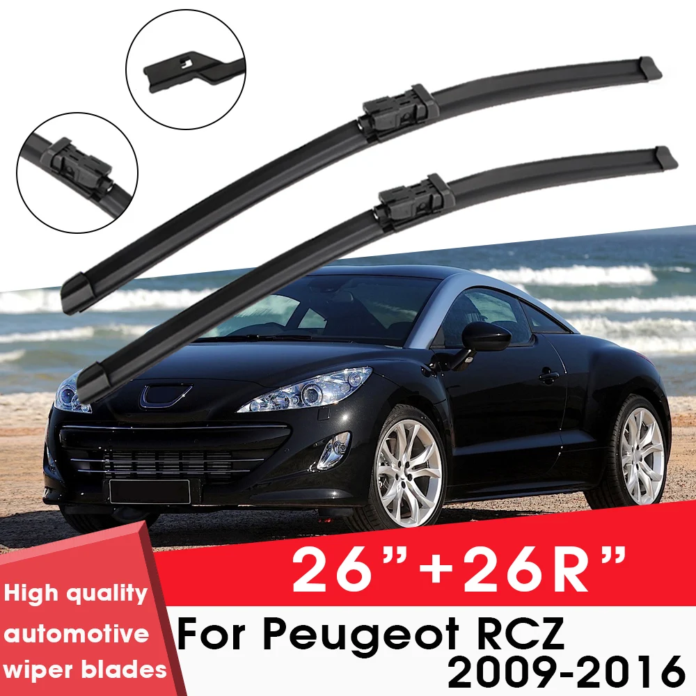 Car Wiper Blade Blades For Peugeot RCZ 2009-2016 26\