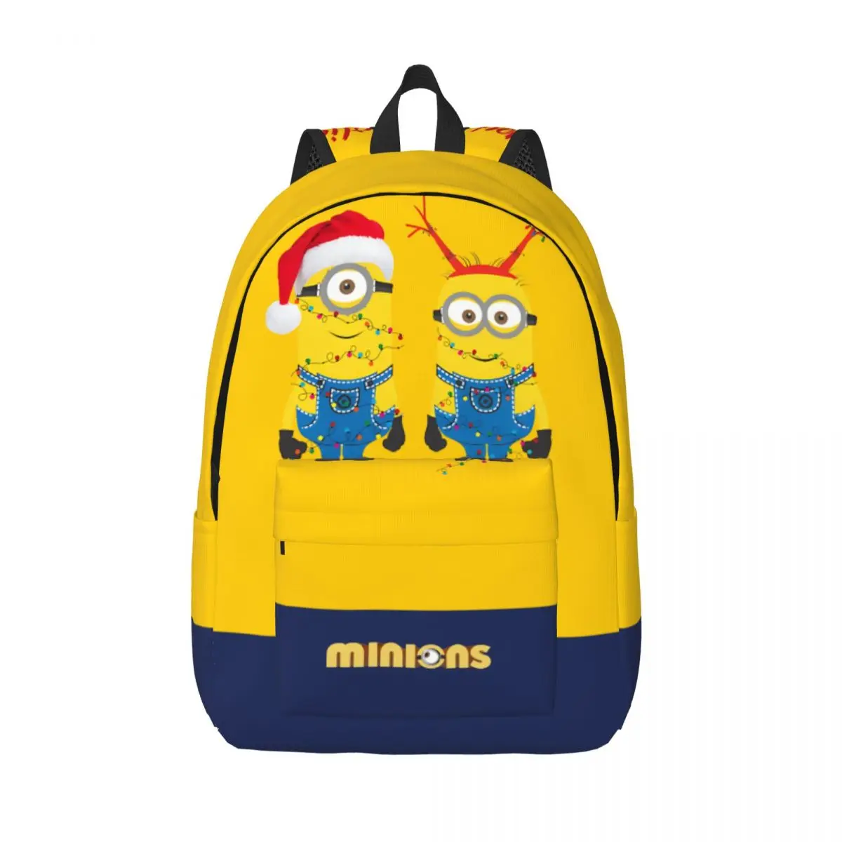 Schoolbag Minnions Happy Holiday Multi Compartment Despicable Me Minions Office Workers Back To School Gift Super Weekend Picnic