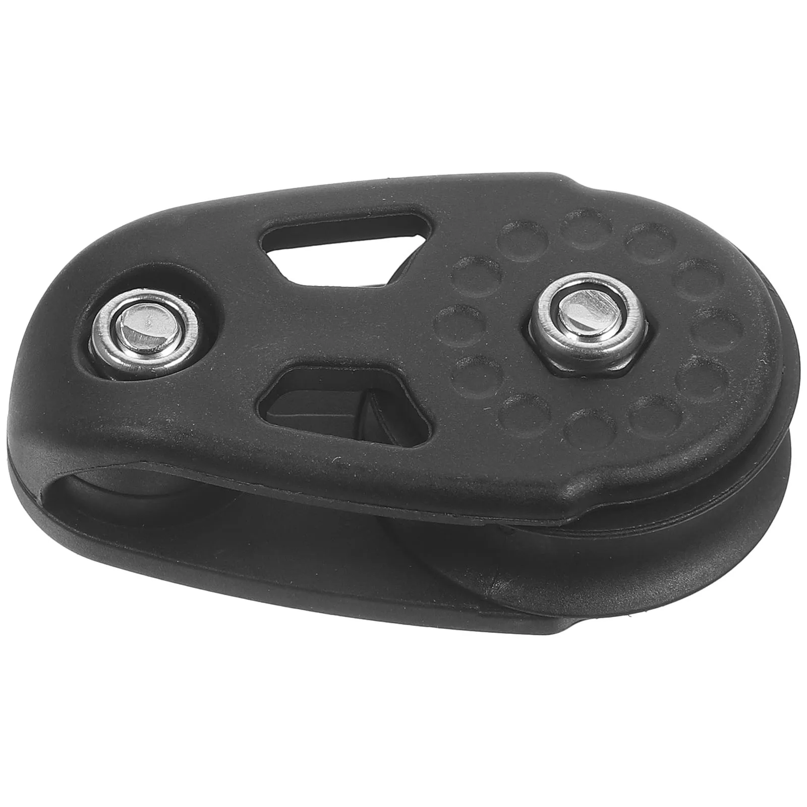 

Nylon Accessories for Boat Sailing Lifting Tools Single Swivel Wheel Anti-Wear Rust Resistant High Load Sturdy for Seagoing