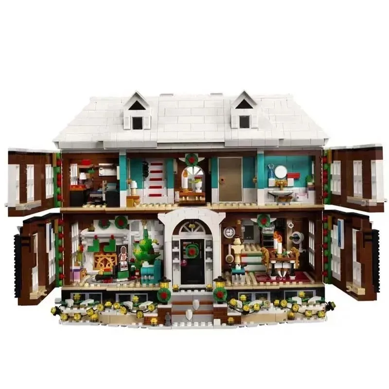 3955 PCS Home Alone House Model Building Blocks Bricks Educational Toy For Boy Kids Birthday Gifts Compatible 21330