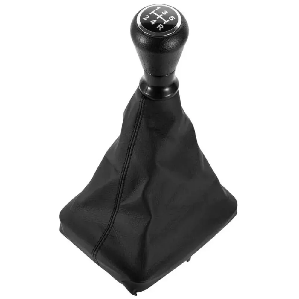 5 Speed Gear Shift Knob Shifter Lever Handball Stick Gaiter Boot Cover for Peugeot 206 2005-2008 /207 08-13 High-quality Car Int