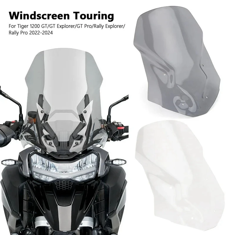 Motorcycle Windscreen Windshield Covers For Tiger1200 GT Pro Tiger 1200 GT/GT Explorer/Rally Pro 2022-2024