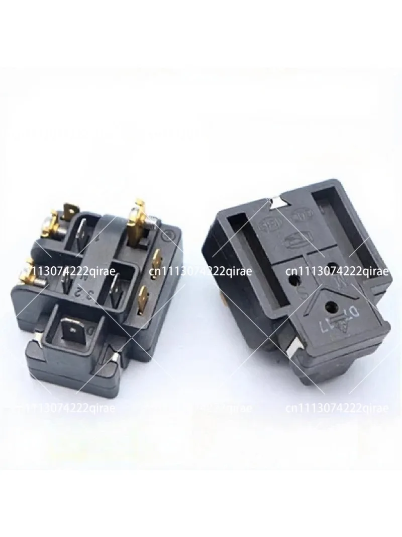2pcs Refrigerator Freezer Compressor Overload Protection Starter, QP2-15D 10 Plug-in Relays