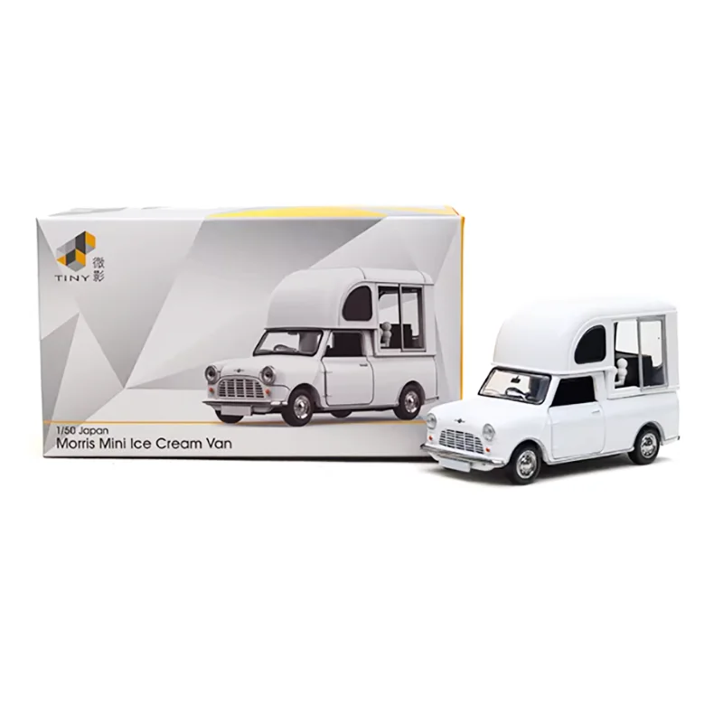 

Масштабная модель автомобиля Morris Mini Van из сплава, 1:50, готовый продукт, имитационная игрушка, коллекционный подарок, статическая модель для демонстрации