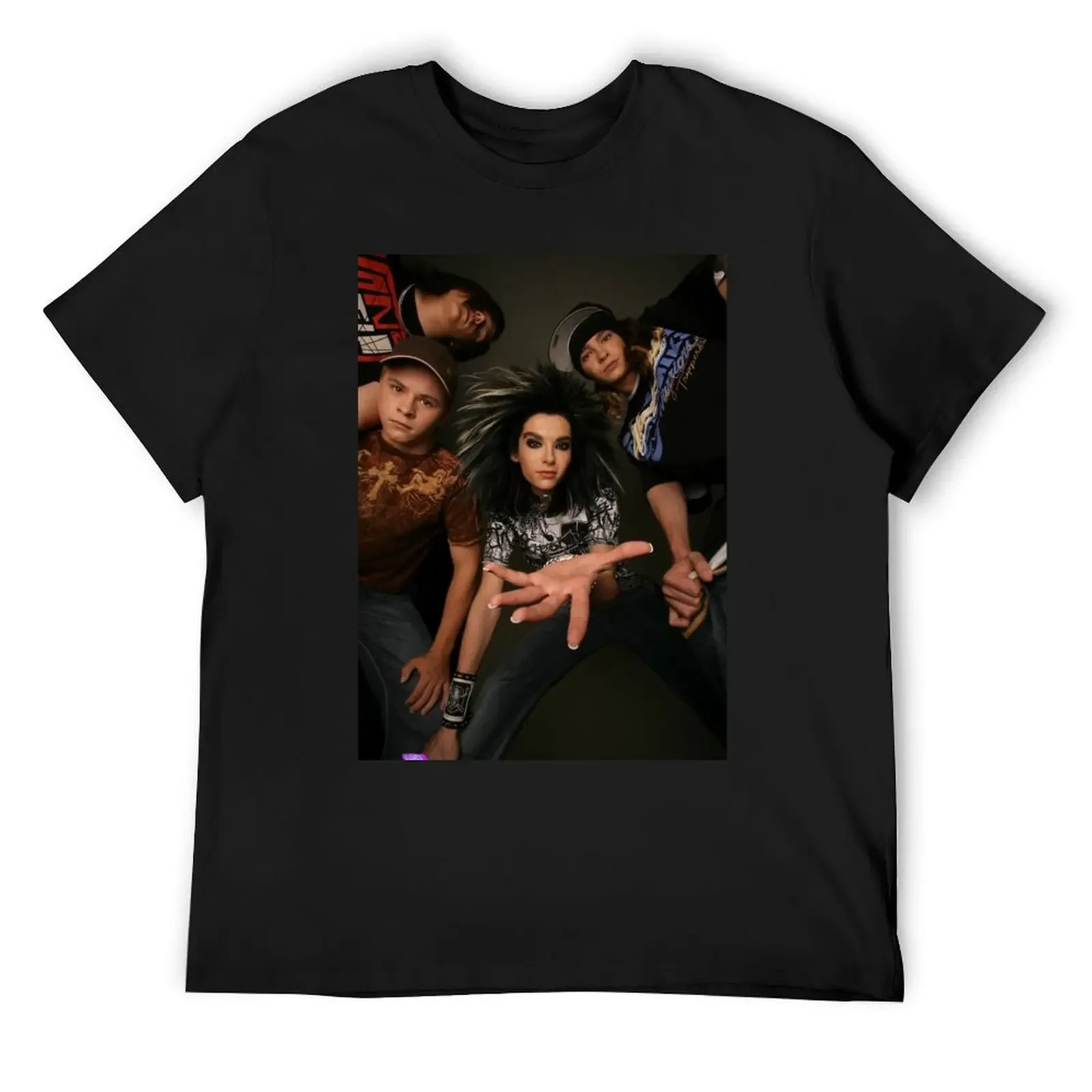 

Tokio hotel T-Shirt summer 2025 blue archive anime shirt aesthetic clothes Men's t-shirt