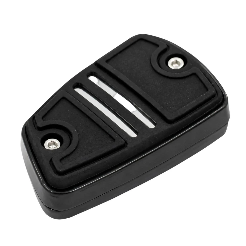 GL1800 Motorcycle Brake Step Cover, Metal Foot Brake Pad with Grooved Top Channels for Daily Commuting, Wet Weather Use, and