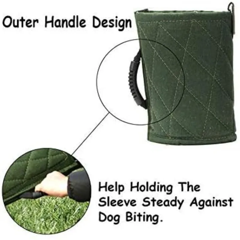 Professional Big Dog Bite Sleeve Strong Jute Tear Proof Agility Equipment Training Arm Sleeve for German Shepherd Large Dogs