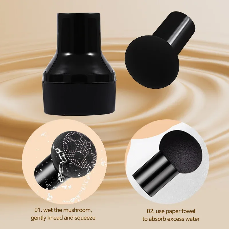 マッシュルームヘッドエアクッションBBクリームマジックファンデーションフェイスコンシーラー保湿防水ブライトニングメイクアップベース化粧品