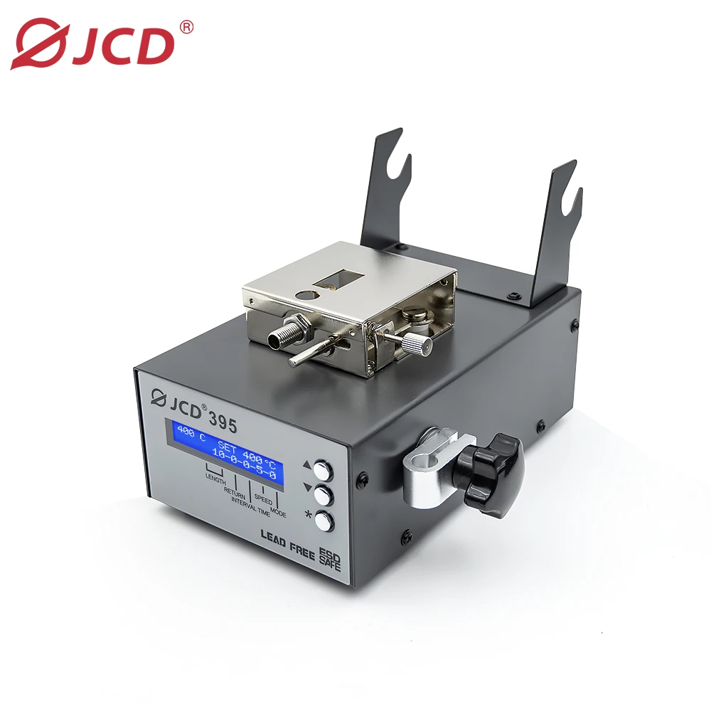 JCD 395 Automatic Tin Discharge Soldering Station 75W High-Power Fast Heating Soldering Iron HD Screen Display Welding Tools